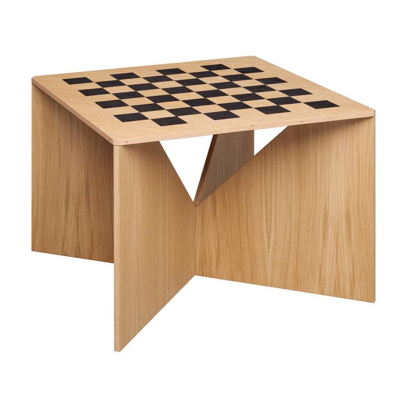 e15 - Calvert Chess Couchtisch - eiche/LxBxH 55x55x40cm von e15