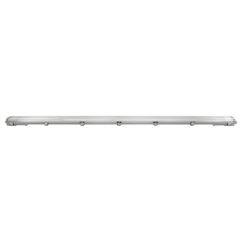 E2 Elektro Feuchtraum-Wannenleuchte LED Classic-Power L 2 x 24 W Grau von e2 elektro