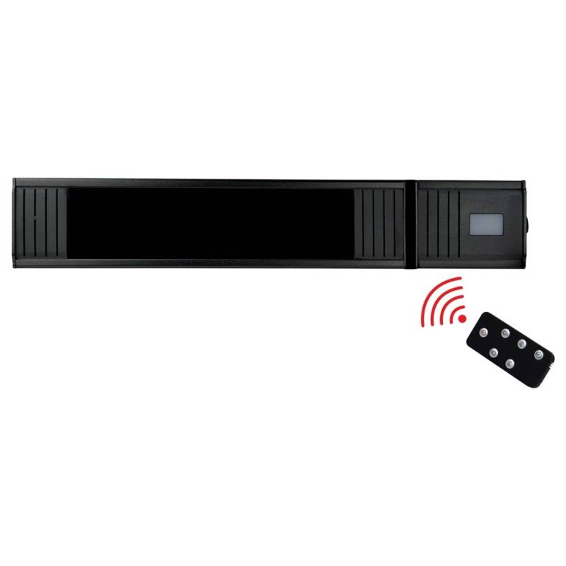 Heizstrahler Infrae 1500 W mit Glasabdeckung Schwarz inklusive Fernbedienung Heizstrahler Infrae 1500 W mit Glasabdeckung Schwarz inklusive Fernbedienung von e2 elektro