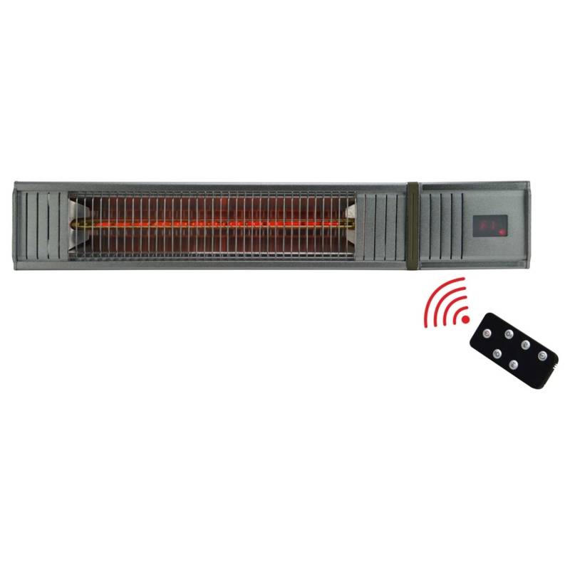 Heizstrahler Infrae 2000 W Alu inklusive Fernbedienung Heizstrahler Infrae 2000 W Alu inklusive Fernbedienung von e2 elektro