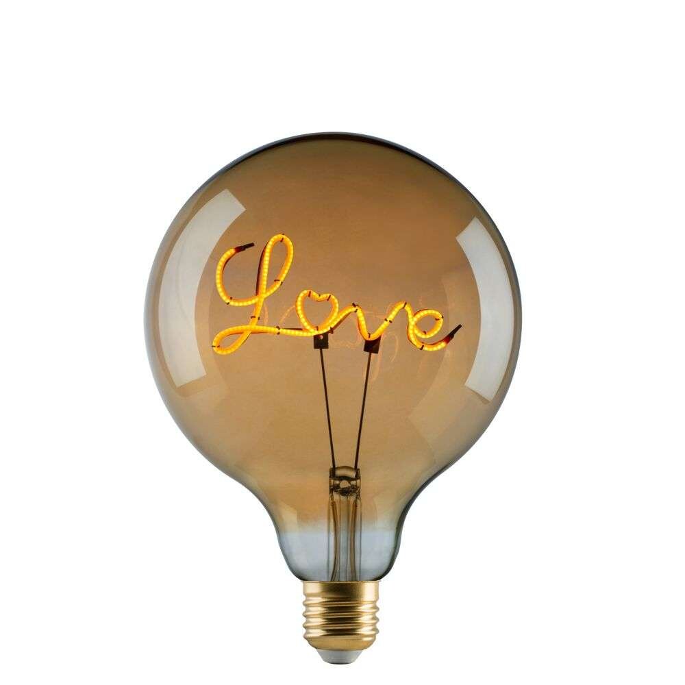 e3light - Leuchtmittel LED 4W (180lm) Love Down Golden CRI90 Dimbar E27 von e3light