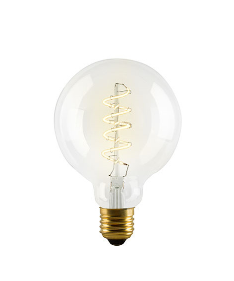 e3light - Leuchtmittel LED 4W (180lm) Ø95 Klar CRI90+ Dimbar E27 von e3light
