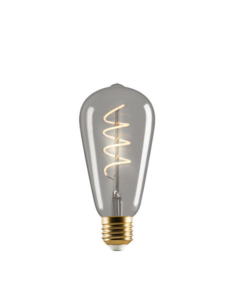e3light - Leuchtmittel LED 4W (180lm) ST64 Smoked CRI90+ Dimbar E27 von e3light