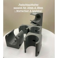 Poolschlauchhalter Set 32mm 38mm - Schlauchhalter Pool Zubehör Ordnung Halterung Für Poolschlauch Uv-Beständig Intex Bestway Poolschlauchhalter Set 32mm 38mm - Schlauchhalter Pool Zubehör Ordnung Halterung Für Poolschlauch Uv-Beständig Intex Bestway von eCraftHubTobiasD