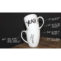 Becher "Yeah" - Edition Gute Geister Becher "Yeah" - Edition Gute Geister von eDITIONgUTEgEISTER