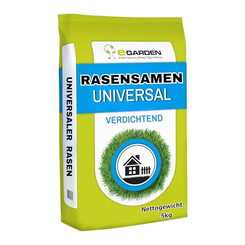 eGraden Universelle Rasensamen 5kg – Schnell wachsende, strapazierfähige Gras-Saat für dichten Rasen | Ideal für 200m² eGraden Universelle Rasensamen 5kg – Schnell wachsende, strapazierfähige Gras-Saat für dichten Rasen | Ideal für 200m² von eGarden