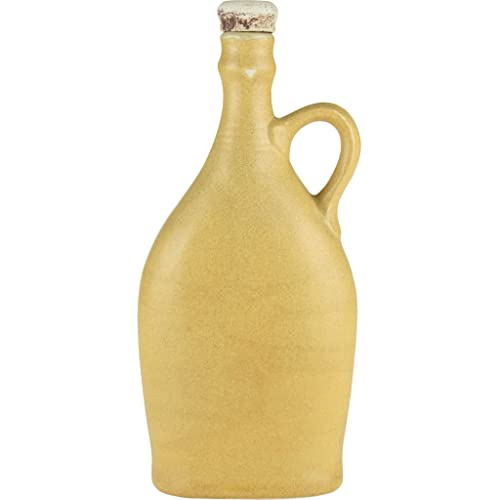 eHonigwein.de Premium Quality Keramikflaschen Ideal für Liköre, Tinkturen, Weine, Met oder Öl | Flasche, Ölflasche, Steinzeugflaschen mit Kork| 750 ml | sand von eHonigwein.de Premium Quality