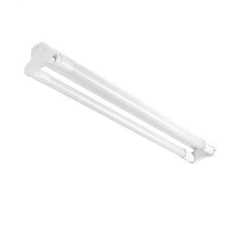 eLITe Halterung mit 2x LED Röhren T8 Glas 150cm 4000lm 6500K 24W von eLITe