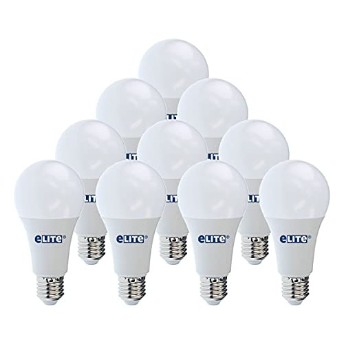eLITe LED Lampe E27, 15W, 840, 4000K, Universalweiß, 1350lm, 240°, ersetzt 100W, 10 Stück von eLITe