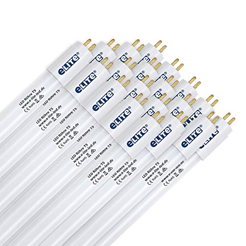 eLITe LED Röhre T5, 51,7cm, 7W, sehr hell, 720lm, 840, 4000 Kelvin, Universalweiß, NUR FÜR EVG, 140 Grad, homogenes Licht, langlebig 50.000h, 3 Jahre Garantie, 25 Stück eLITe LED Röhre T5, 51,7cm, 7W, sehr hell, 720lm, 840, 4000 Kelvin, Universalweiß, NUR FÜR EVG, 140 Grad, homogenes Licht, langlebig 50.000h, 3 Jahre Garantie, 25 Stück von eLITe