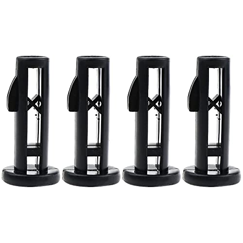 eMagTech 4 Stück Scharnierbolzen Mülltonnen Mülleimerdeckel Scharnierstifte Passend für 50/120/240 Liter Haushalts- und Gewerbemülleimer von eMagTech