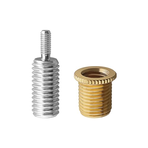 eMagTech 1 Satz Schalthebel Adapter Gewinde Schalthebel Griffknopf Adapter Kompatibel mit Logitech G25 G27 G29 G920 Modifikationsteilen M10 X 1,25 von eMagTech