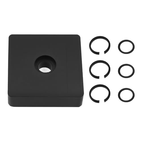 eMagTech 1 Satz Schlagschrauber Haltering Kit 3/8 Impact Socket Retaining O-Ring Kompatibel mit Milwaukee 0.32x0.05 Zoll Schwarz von eMagTech
