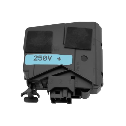 eMagTech 1 Stück Türverriegelungsschalter für Waschmaschine Magnetverriegelung Ersatzteile Kompatibel mit Samsung DC34-00026A WD90J6410AW Schwarz von eMagTech