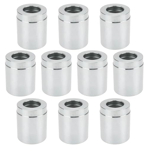 eMagTech 10 Stück Hydraulische Swage Ferrules Non-Skive Hydraulische Swage Ferrules Schlauch Hydraulikhülsen Geeignet für SAE R1AT/R2AT Schläuche, 3/8 Zoll eMagTech 10 Stück Hydraulische Swage Ferrules Non-Skive Hydraulische Swage Ferrules Schlauch Hydraulikhülsen Geeignet für SAE R1AT/R2AT Schläuche, 3/8 Zoll von eMagTech