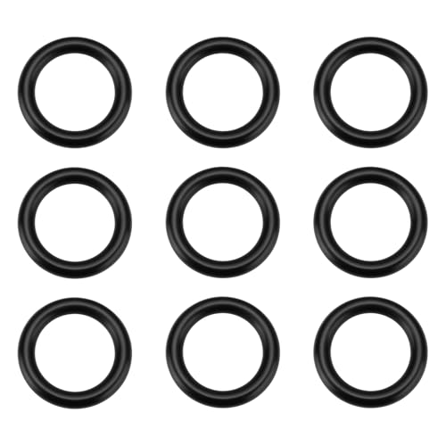 eMagTech 100 Stück O-Ring-Dichtungsring für 1,27 cm Bewässerungssysteme mit Schnellkupplung, kompatibel mit Gardena 16 x 11 x 2,5 mm von eMagTech
