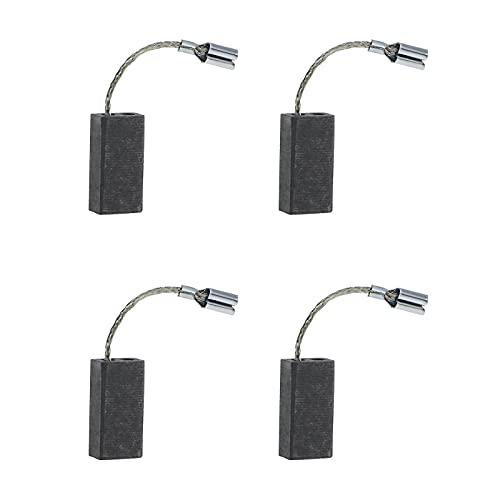 eMagTech 2 Paar Kohlebürsten 5 x 8 x 15 mm mit automatischer Abschaltung, kompatibel mit QUICAST 600 W GHT GHT600A1 Elektro-Heckenschere Elektrowerkzeug-Zubehör von eMagTech