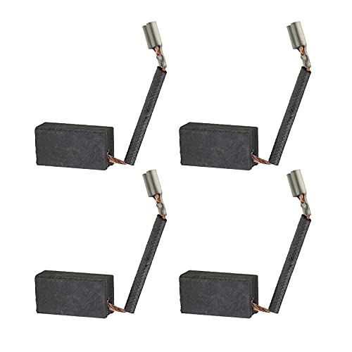 eMagTech 2 Paar Kohlebürsten D73 für Rasenmäher, 6 x 9 x 17,5 mm, kompatibel mit Bosch Rotak 43 34 Ergoflex Kettensäge von eMagTech