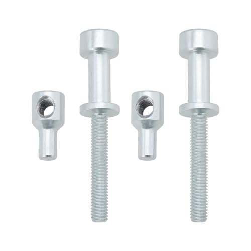 eMagTech 2 STK Kettensägenspanner-Einstellschraube Kompatibel mit Stihl 028 028AV AV Super 51,9x10,6mm Kettensägen-Spannungseinstellbolzen Silber von eMagTech
