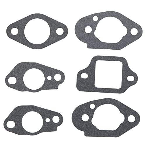 eMagTech 2 Sets (12 Stück) Vergaserdichtungen 16221883800 16212ZL8000 16228ZL8000 kompatibel mit GCV135 GCV160 GCV190 HRB425C HRB475C HRB476C HRB536C Motoren von eMagTech