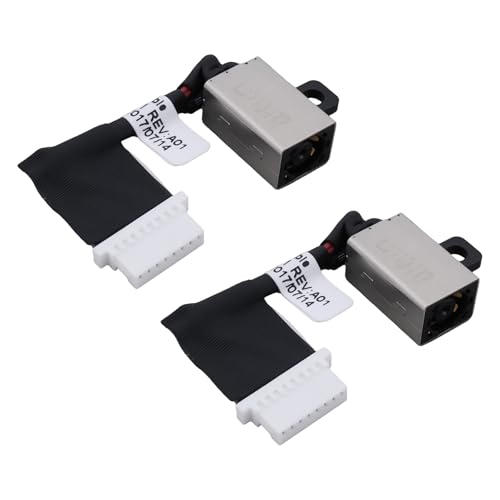 eMagTech 2 St¨¹ck 2-in-1-Stromanschluss DC-Buchse Ladeanschluss 3FYH0 KR13 Kompatibel mit Dell 7370 7370 7373 I7373 P83G P83G001 von eMagTech
