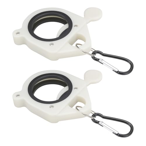 eMagTech 2 Stück Kabelbinder mit Reißverschluss Leuchtende Organizer Halterung Kabelbinderhalterung aus Kunststoff 9 X 8,5 cm Geeignet Zum Ordnen Und Verfolgen von Drähten Und Kabeln von eMagTech