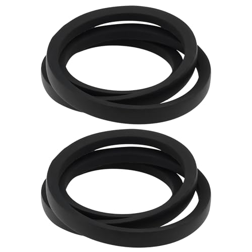 eMagTech 2 Stück Rasenmäher-Antriebskeilriemen 110-9429 20-7159 9,5 X 813 Mm Kompatibel mit Toro 21 Zoll Kommerziellen Rasenmähern Multi-Cycler von eMagTech