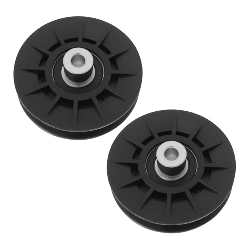 eMagTech 2 Stück Rasenmäher V-Umlenkrolle Ersatzteil 532194326 532194226 280659 194326 Kompatibel mit Husqvarna Kompatibel mit AYP von eMagTech