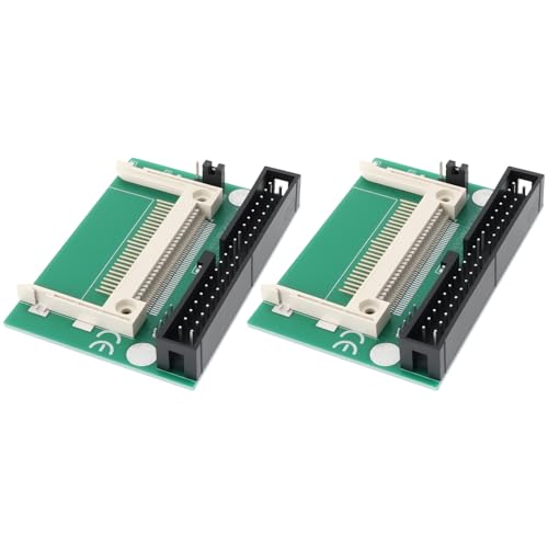 eMagTech 2 x CF-Kartensteckplatz auf IDE40-Pin-Adapterkarten-Adapterplatine, geeignet für Computer-Kameratasche von eMagTech