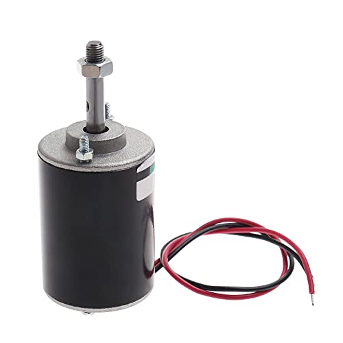 eMagTech 30W CW/CCW Permanentmagnet DC 12V Motor 3500RPM Reversible Elektrogetriebemotor High Speed Low Noise für Rasenmäher DIY Generator von eMagTech
