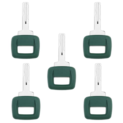 eMagTech 5 Stück Zündstarterschlüssel 11039228 17225331 kompatibel mit A40 DA25D DA30D A35D A40D A25D A20C A25C A30C A35C Bagger Ersatzschlüssel schwere Ausrüstungsschlüssel von eMagTech