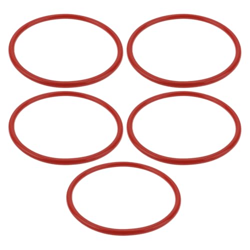 eMagTech 5-teiliger O-Ring-Riemen Ersatz-Kompaktbohrerriemen für Mini-Tischbohrmaschine 76 X 68 X 4 Mm Rot Vulkanisierter Polyurethan-Kautschuk eMagTech 5-teiliger O-Ring-Riemen Ersatz-Kompaktbohrerriemen für Mini-Tischbohrmaschine 76 X 68 X 4 Mm Rot Vulkanisierter Polyurethan-Kautschuk von eMagTech
