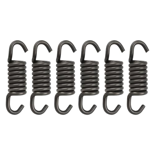 eMagTech 6 Stück Kupplungsfeder Kompatibel mit Rasenmähern Freischneidern Motorrollern 43CC - 52CC GTS-Typ Kupplung 41,8 X 11 Mm Kettensägen-Ersatzteil von eMagTech