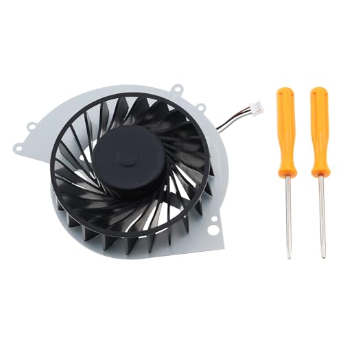 eMagTech Spielekonsolen-Lüfter Interner Kühler Kompatibel mit Playstation 4 Spielekonsole CUH-1200 CUH-1215A CUH-1215B CUH-12XX mit Werkzeug KSB0912HE-CK2M von eMagTech