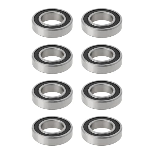 eMagTech Rillenkugellager mit Gummidichtung, 61904 6904-2RS, 20 mm Innendurchmesser, 37 mm Außendurchmesser, 9 mm Dicke, für Fahrräder, Roller, rotierende Maschinen, 8 Stück eMagTech Rillenkugellager mit Gummidichtung, 61904 6904-2RS, 20 mm Innendurchmesser, 37 mm Außendurchmesser, 9 mm Dicke, für Fahrräder, Roller, rotierende Maschinen, 8 Stück von eMagTech
