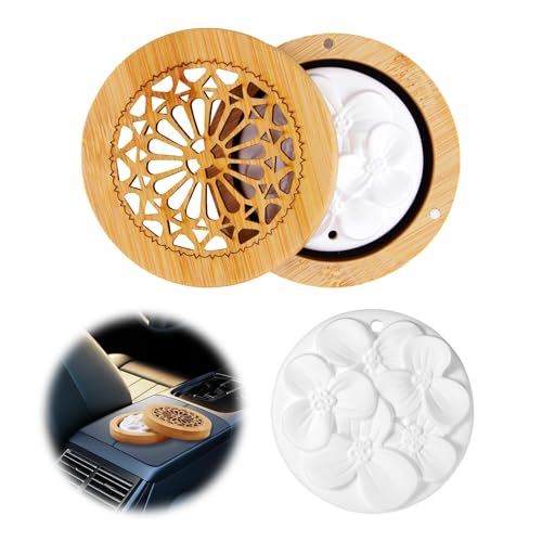 Duftöl Diffuser Duftöldiffusoren ätherische öle Diffuser Air Diffuser Diffusorstein Blau Keine Aroma ätherische Öle enthalten - Exquisite Muster - Langlebig und einfach zu bedienen von eModwey