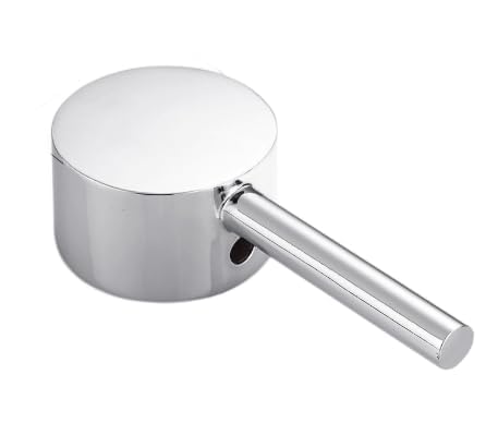 Ersatzgriff für Einhebelmischer mit Temperaturindikator für Warm- und Kaltwasser, universelle Metallmanette, kompatibel mit 35MM Kartusche, glänzend verchromt Ersatzgriff für Einhebelmischer mit Temperaturindikator für Warm- und Kaltwasser, universelle Metallmanette, kompatibel mit 35MM Kartusche, glänzend verchromt von eModwey