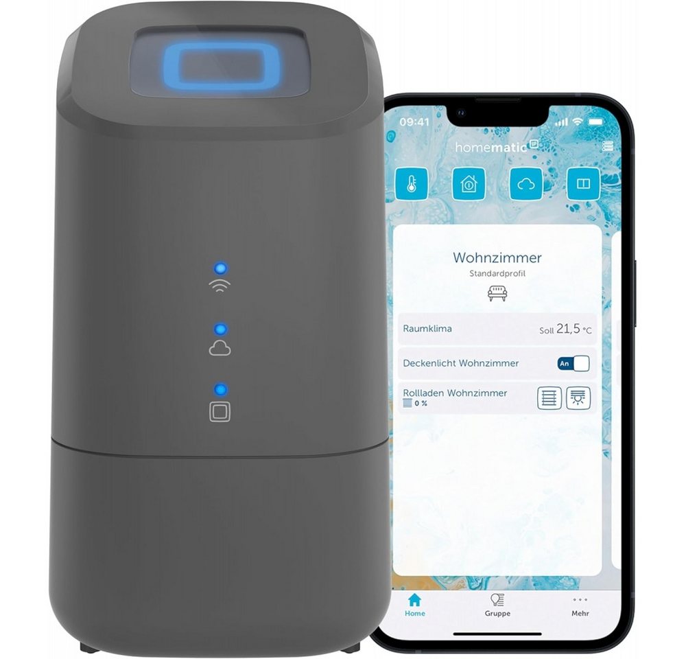 eQ-3 Homematic IP Home Control Unit - Smart Home Zentrale - anthrazit Smart-Home-Steuerelement eQ-3 Homematic IP Home Control Unit - Smart Home Zentrale - anthrazit Smart-Home-Steuerelement von eQ-3