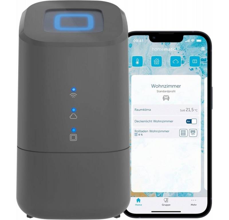 eQ-3 Homematic IP Home Control Unit - Smart Home Zentrale - anthrazit Smart-Home-Steuerelement von eQ-3