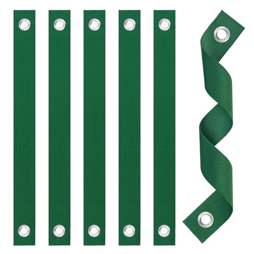 eROOSY 12 Stück 40 * 3.7cm Baumgurte zum Abstecken, Baumstützgurte aus Nylon, Baumgurte mit Ösen für frisch gepflanzter Schössling, Baumstützgurte, Neupflanzunge, Grün eROOSY 12 Stück 40 * 3.7cm Baumgurte zum Abstecken, Baumstützgurte aus Nylon, Baumgurte mit Ösen für frisch gepflanzter Schössling, Baumstützgurte, Neupflanzunge, Grün von eROOSY