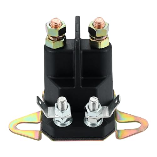 12VDC 4 Terminal Lawn Mower Starter Magnet 117-1197 kompatibel mit TIMECutter-Modellen SS5000 Z4200 SS4225 SS4235 Fits 1-513075 Ersatzmagnet für Reitmäher für Fahren von eRgDFS