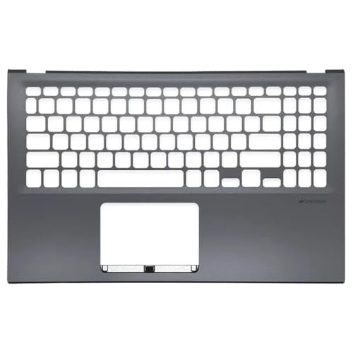 Ersatzfall LCD Rückzugabdeckung vordere Lünette Palmrest Bottom Case Kompatibel mit 15 x512 V5000F x512F A512 A512F F512 kompatibel mit Laptopteilen kompatibel(Gray C Case) von eRgDFS