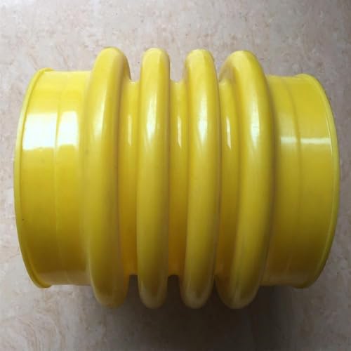 Gelber Spring-Jack-Balgstiefel aus Polyurethan, 17,5 cm, kompatibel mit Rammer Compactor Tamper Elektrowerkzeug-Zubehör von eRgDFS