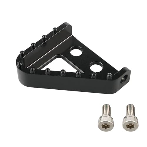 Heckbremspedal Stiefgetriebe Schalthebelspitze passt 690 SMC 990 Abenteuer 125 250 350 450 530 SXF EXCF XC XCW -Modelle kompatibler Ersatzteil(BLACK) von eRgDFS