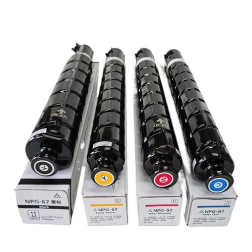 eRgDFS 4PC/Set kompatibel mit Toner-Patronen-Set IR C3020 C3025 C3120 C3125 C3320 C3325 3330 3520 3525 3530 DX C3720 3725 3730 G67 GPR53 C-EXV49(C-EXV49) von eRgDFS