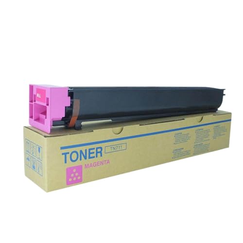 eRgDFS 4PC -Set kompatibel mit TN711 Toner Patronen CMY 500G BK 750G C654 754 Kopiererzubehör von eRgDFS