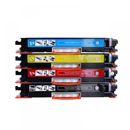 eRgDFS 4pcs kompatibel mit Toner -Patrone CF350A 350A CF351A CF352A CF353A Color Pro MFP M176N M176 M177FW M177 von eRgDFS