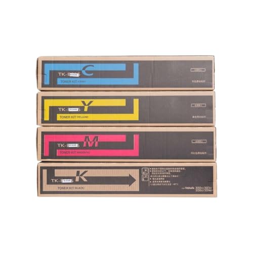 eRgDFS Kompatibel mit 4 Pack CMYK TK-8308 Tonerpatronen 3050CI 3550CI 3051CI 3551CI von eRgDFS