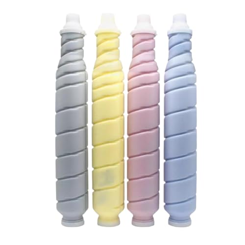 eRgDFS Kompatibel mit 4pc Set TN619 Tonerpatronen C2060 C2070 C3070 C3080 C4070 C4080 von eRgDFS