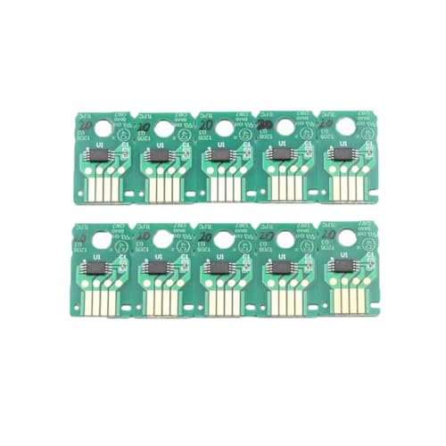 eRgDFS Kompatibel mit ImagePrograf Pro-1000 Pro-500 Drucker 10x MC-20 Wartungskastenabfall-Tinten-Tank-Chip von eRgDFS